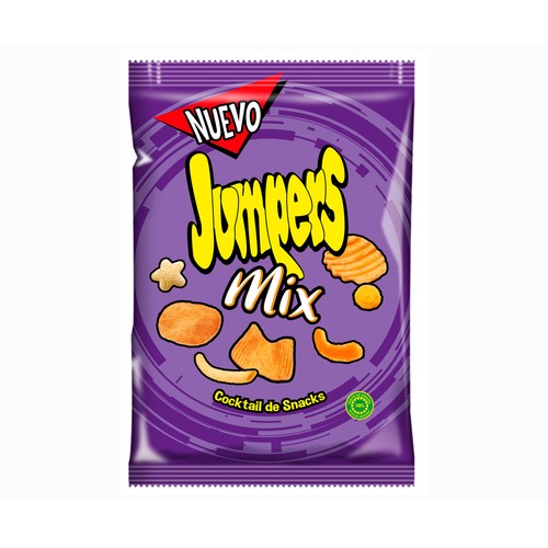 JUMPERS Surtido de productos de aperitivos fritos y horneados 100 g.