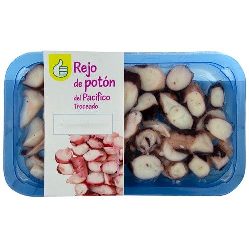 PRODUCTO ECONÓMICO ALCAMPO Rejo de potón troceado 250 gr.