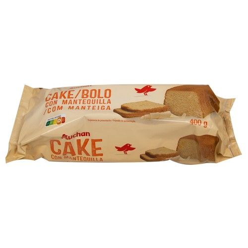 PRODUCTO ALCAMPO Bizcocho de mantequilla 400 g.