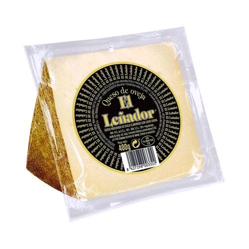 EL LEÑADOR Queso de oveja madurado elaborado con leche cruda EL LEÑADOR 400 g.