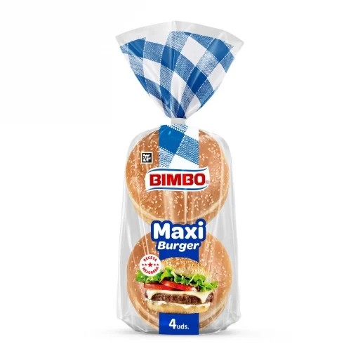 Pan Maxi Burger Bimbo 300 g.