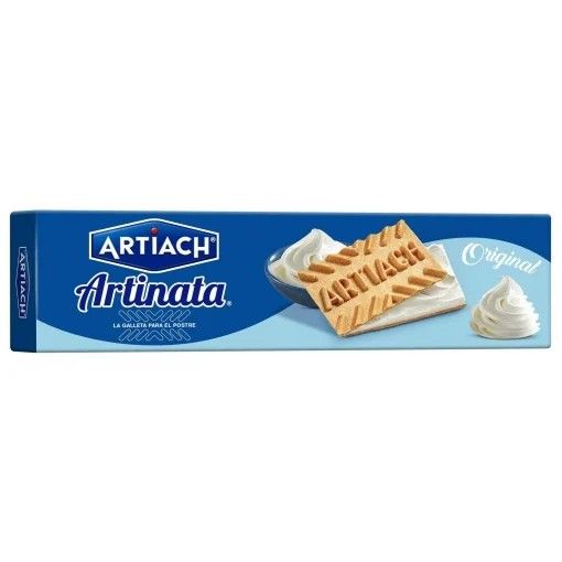 Barquillos rellenos de crema de nata Artiach Artinata 210 g.