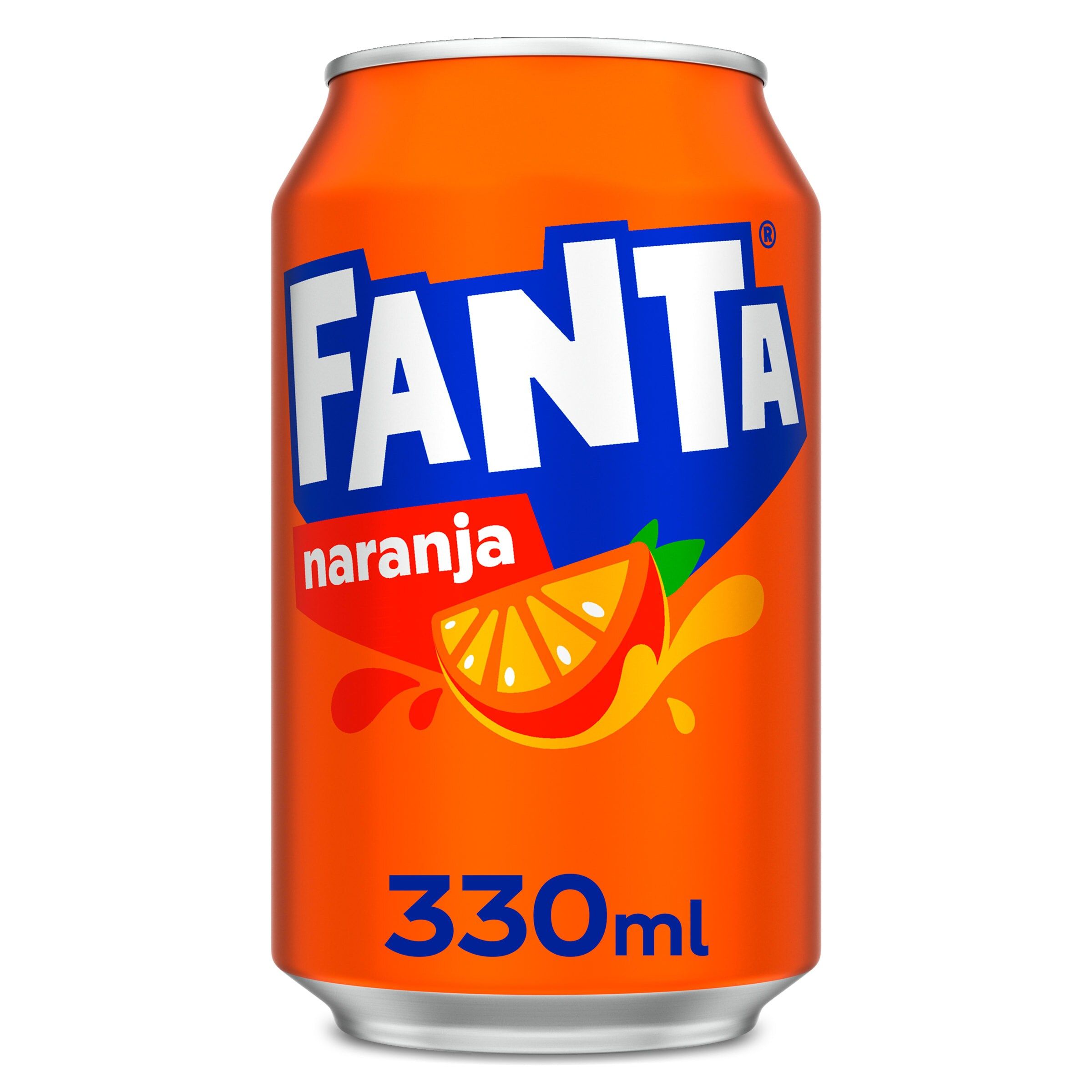 Fanta de naranja 330 ml