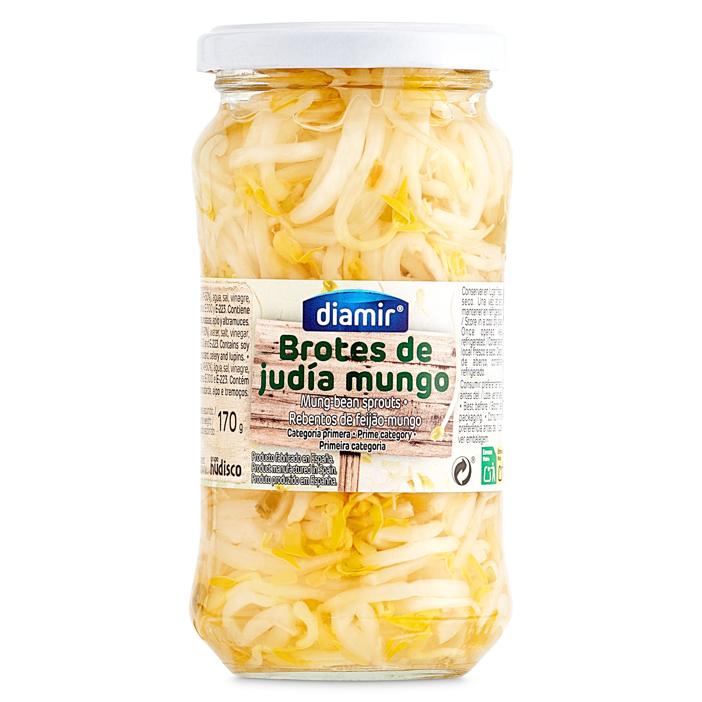 Brotes de soja verde Diamir 180 g