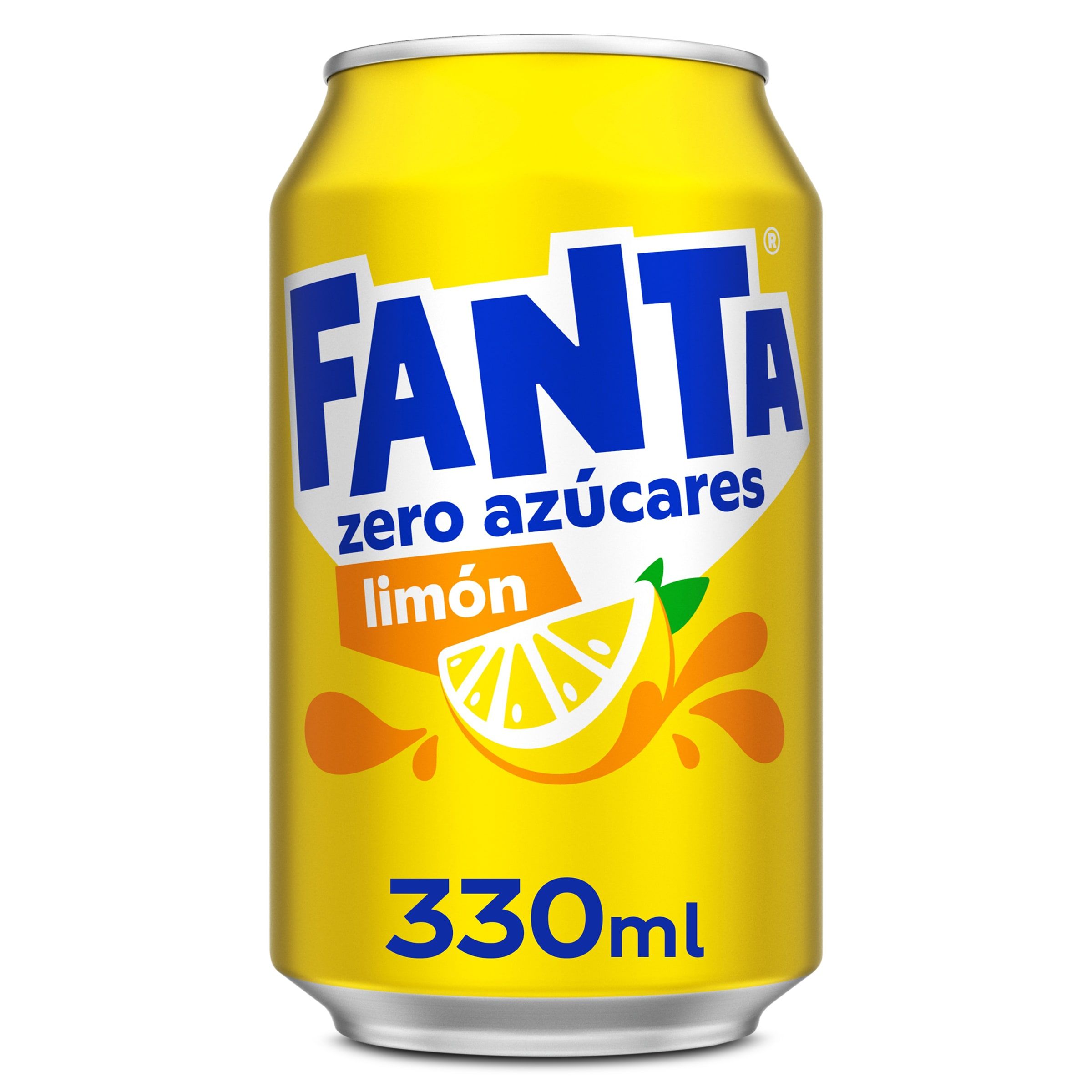 Fanta de limón zero 330 ml