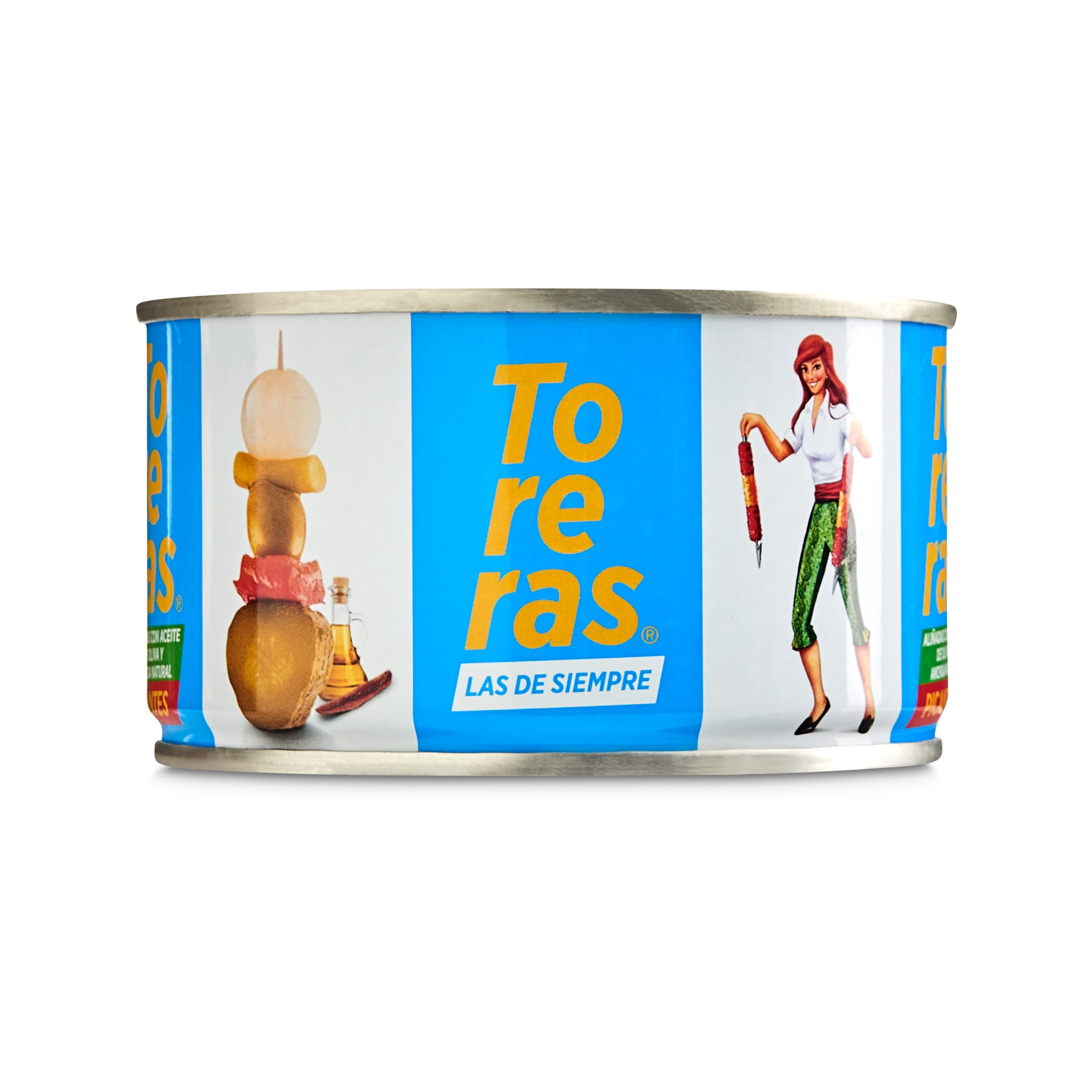 Toreras picantes aliñadas con aceite de oliva y anchoas Kimbo 120 g