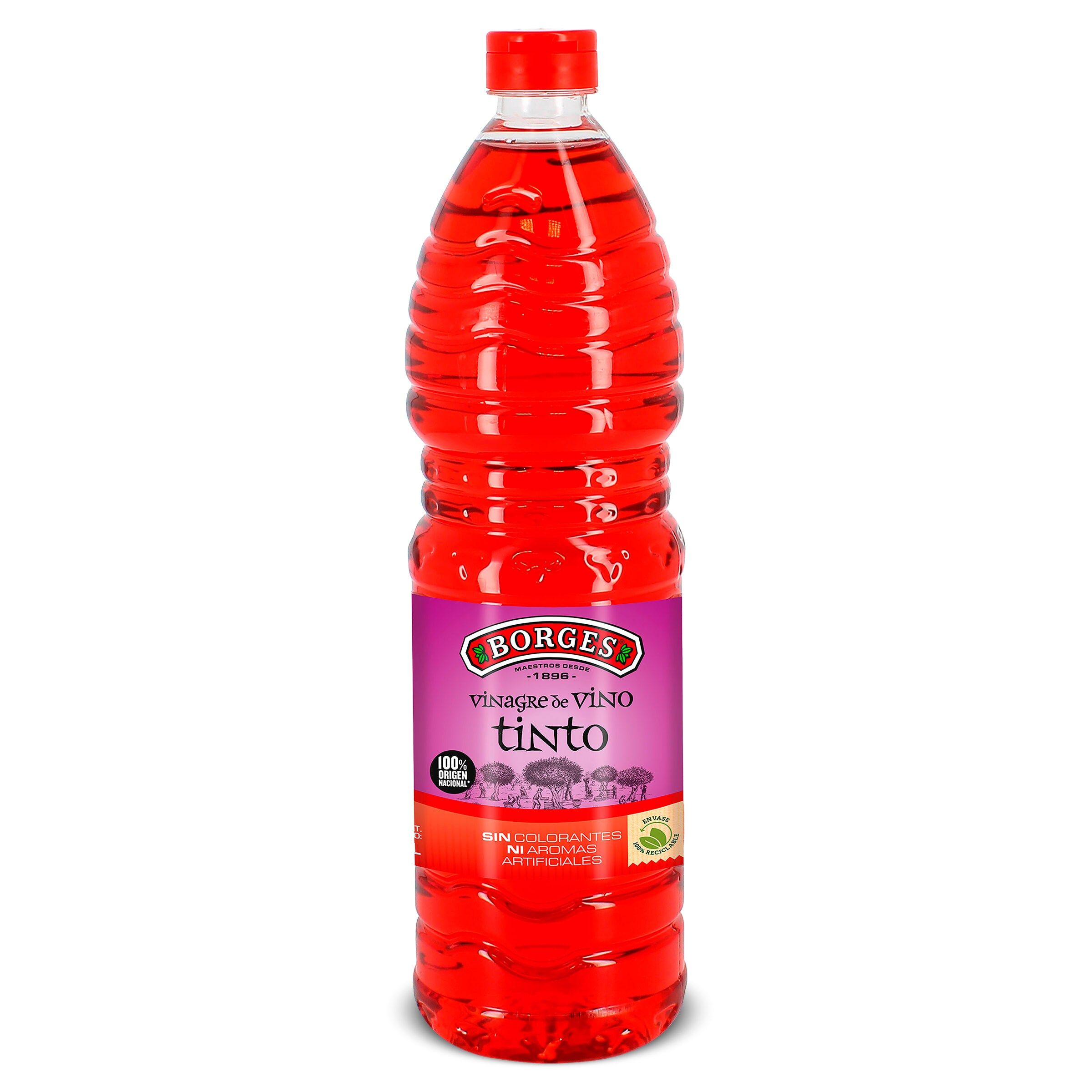 Vinagre de vino tinto Borges 1 L
