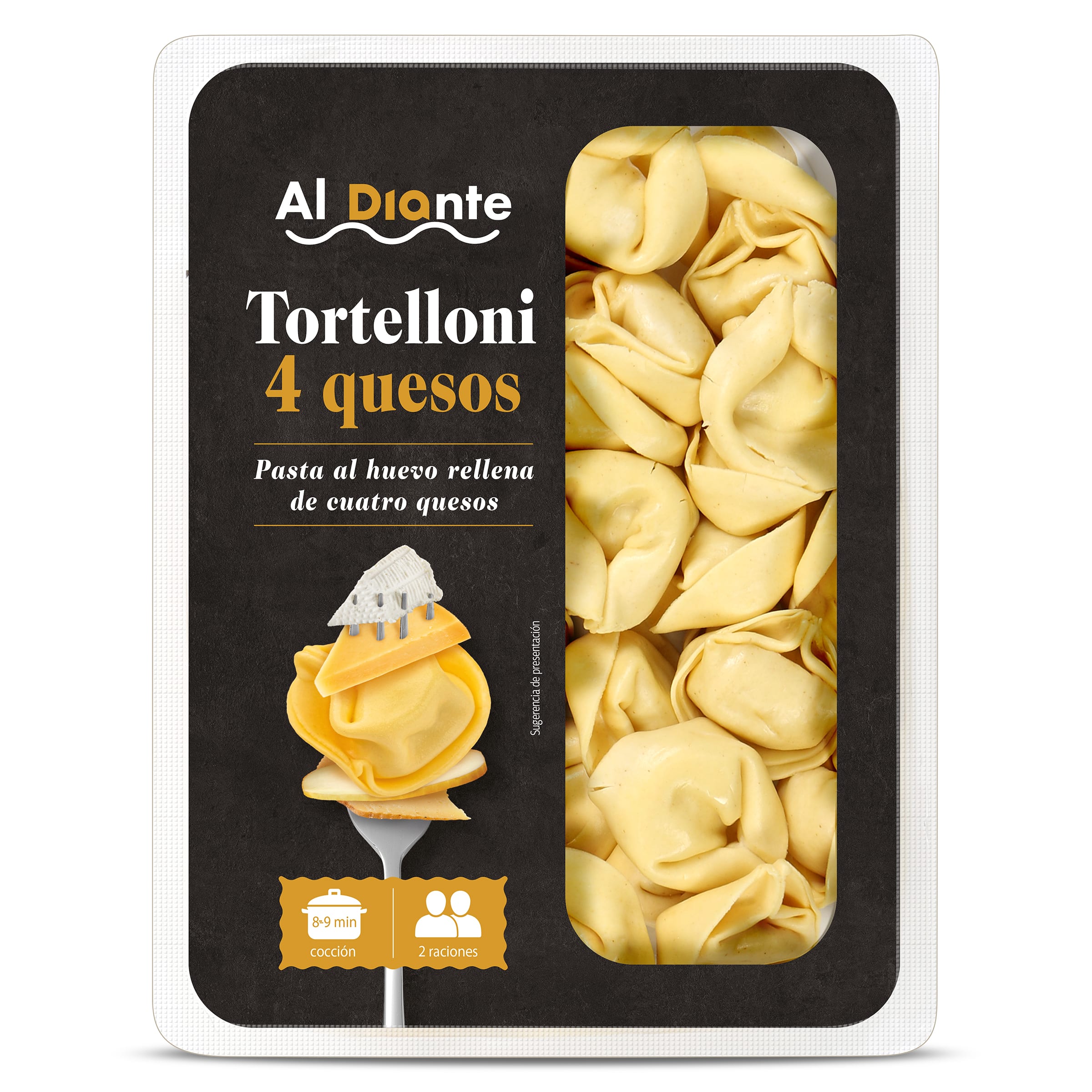 Tortelloni 4 quesos Dia Al Diante 250 g