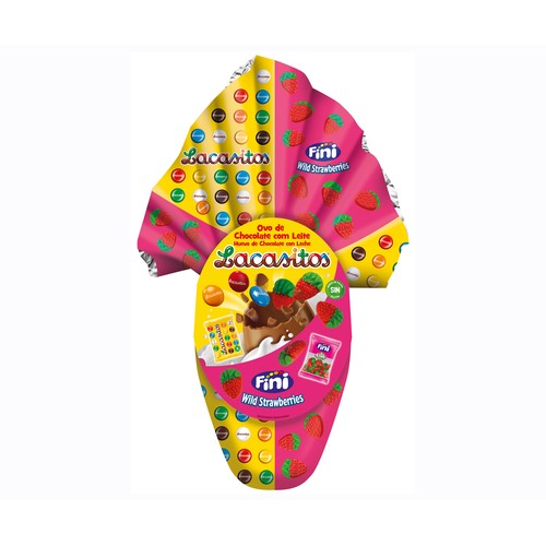 LACASA Lacasitos huevo de chocolate pascua 150 g.