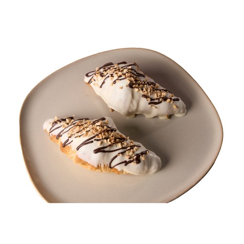 Croissant blanco con crocanti 2 uds.