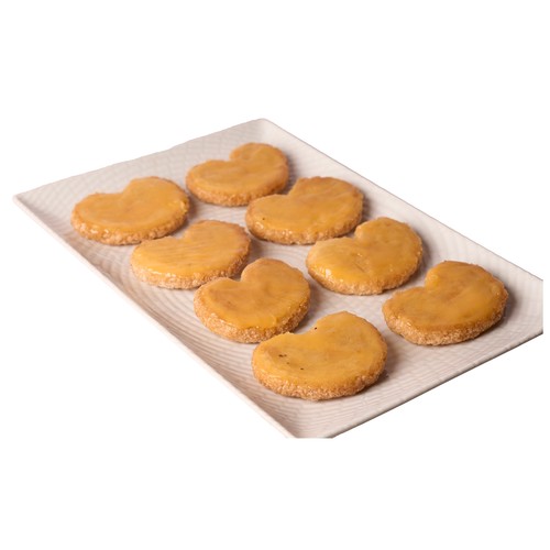 Palmerita de yema 8 uds, 250 g.
