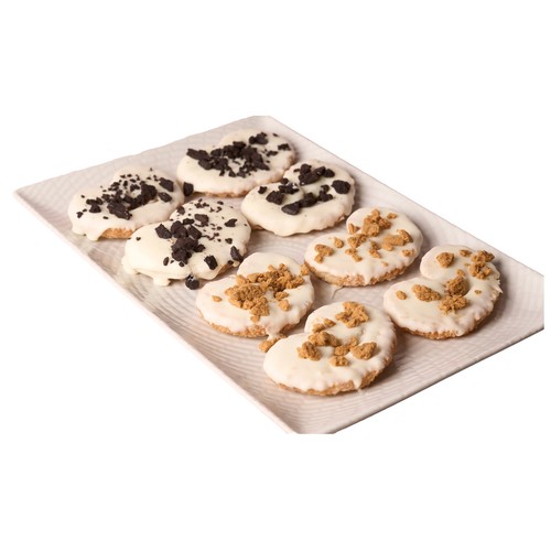 Palmerita bicolor con crumble y cacao 8 uds 270 g.