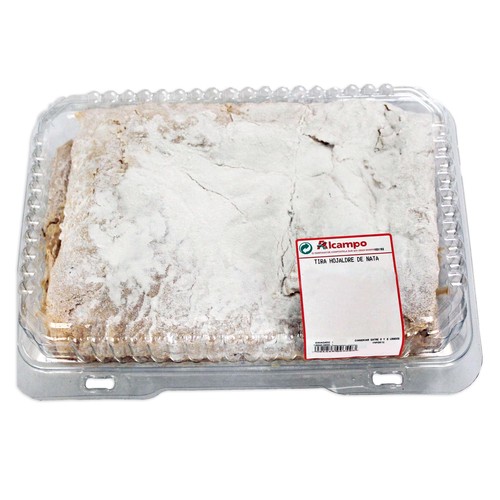 Tira de hojaldre rellena de nata 445 g.