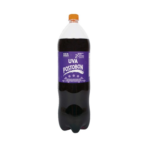 POSTOBON Bebida gaseosa de uva botella de 2 l.