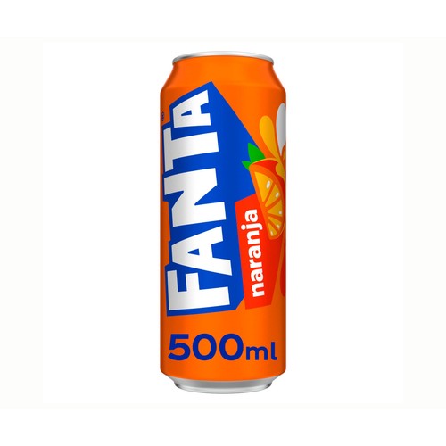 FANTA Refresco de naranja lata 500 ml.