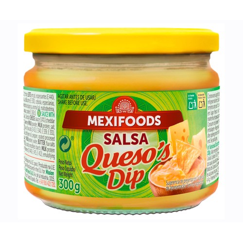 MEXIFOODS Salsa de queso 300 g.