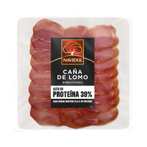 NAVIDUL Caña de lomo embuchado cortado en lonchas 63 g.