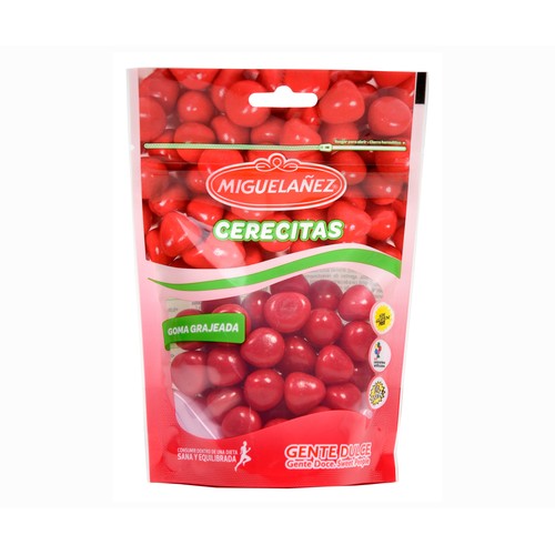 MIGUELAÑEZ Goma grajeada cerecitas 165 gr.