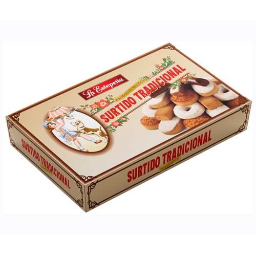 LA ESTEPEÑA Surtido de dulces navideños 1400 g.