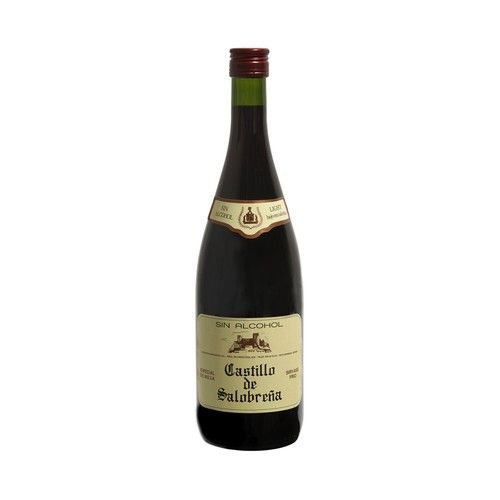 CASTILLO DE SALOBREÑA Bebida refrescante sin alcohol sabor manzana 1 l.
