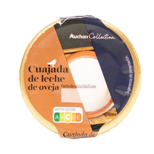 ALCAMPO GOURMET Cuajada de leche de oveja ALCAMPO GOURMET 140 g.
