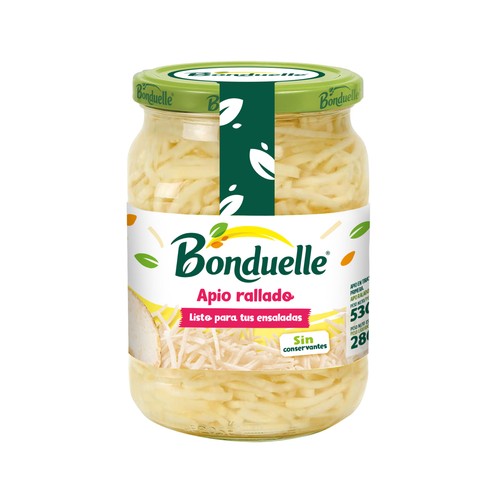 BONDUELLE Apio rallado frasco de 280 g