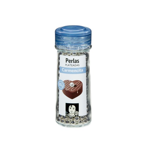CARMENCITA Perlas plateadas CARMENCITA 80 g.