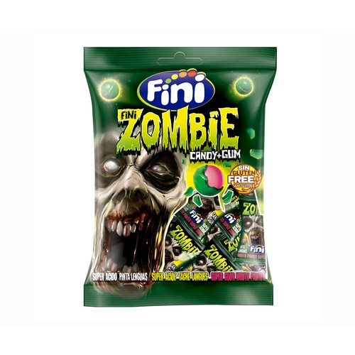 FINI Chicle boom zombie 65 g.