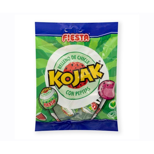 KOJAK Caramelo con palo sandía 7 uds 105 g.
