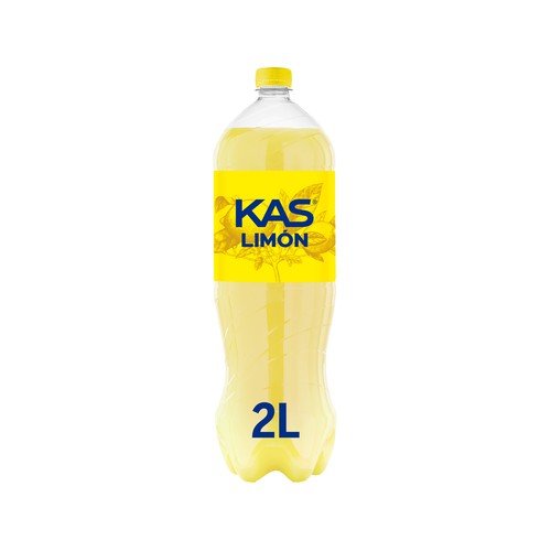KAS Refresco de limón botella de 2 l.