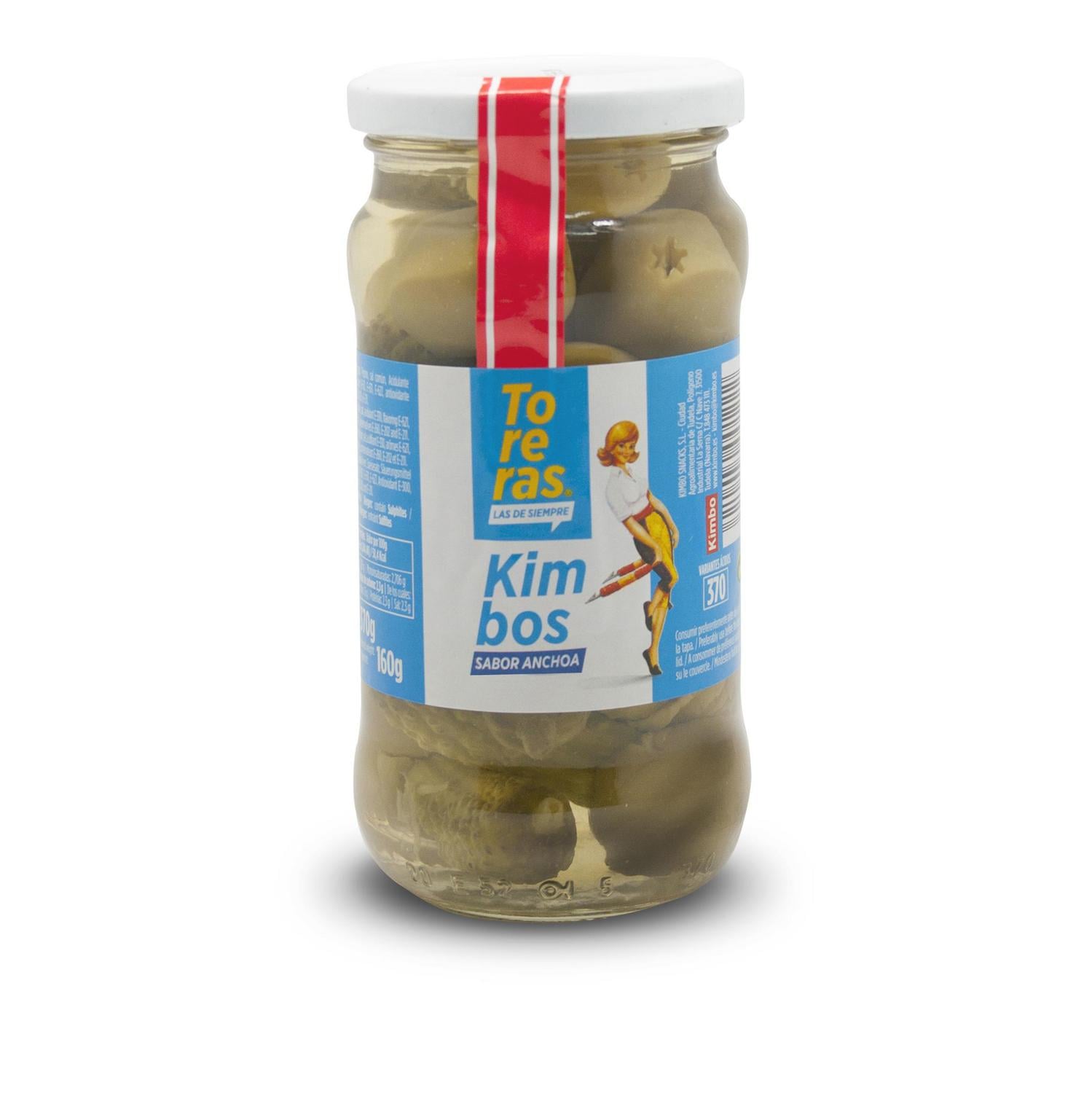 Kimbos sabor anchoa Toreras Kimbo 160 g.