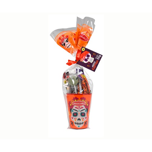 MIGUELAÑEZ Caramelos halloween vasito 55 g.