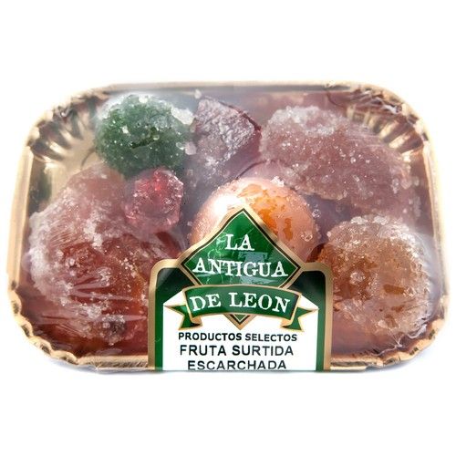 LA ANTIGUA DE LEÓN Fruta surtida escarchada 250 g.