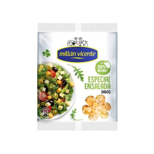 MILLÁN VICENTE Queso para ensalada en dados MILLÁN VICENTE 100 g.