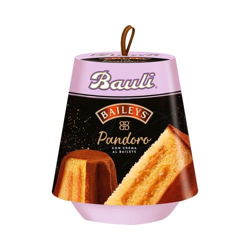 BAULI Pandoro relleno con crema Baileys 750 g.